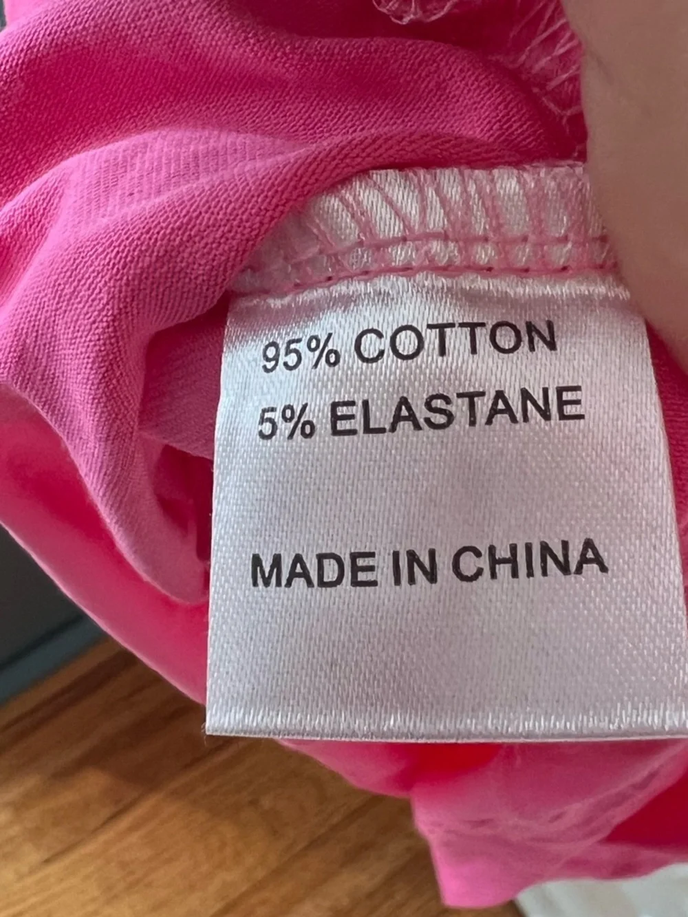 Merokeety Pink Mini T-Shirt Dress Crewneck Short Sleeve Size L Oversized Lounge - Picture 4 of 4